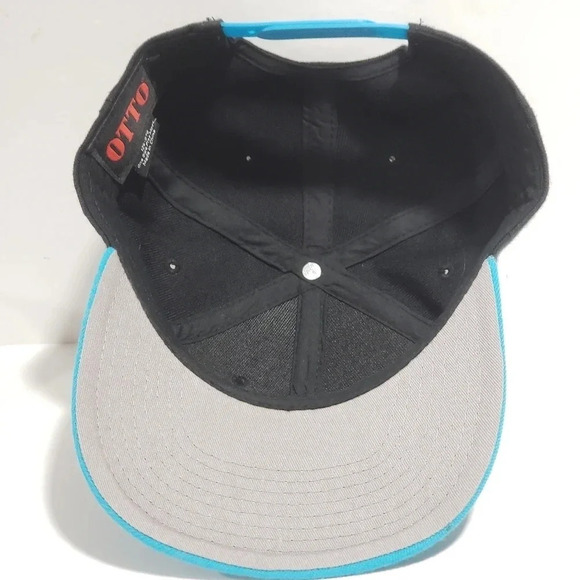 OTTO Terabrite Games Black  and Blue Snap Back Hat - Picture 4 of 5